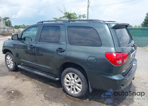 2008 Toyota Sequoia Platinum 5.7L V8 из США, поврежденный, VIN 5TDBY67A08S001760